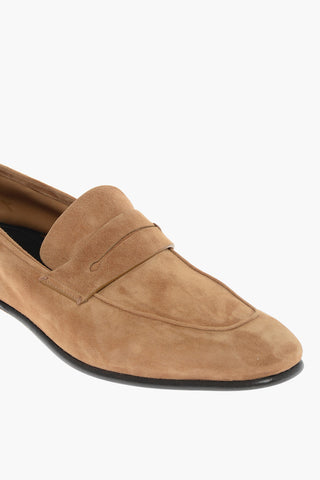 Penny-Loafer L'ASOLA aus Wildleder mit Ledersohle