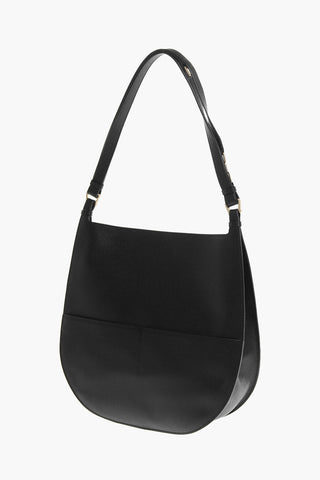 Borsa A Tracolla In Pelle Martellata