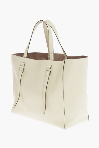 Hammered Leather Tote Bag