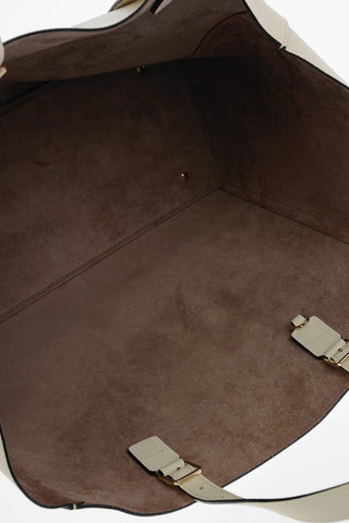 Hammered Leather Tote Bag