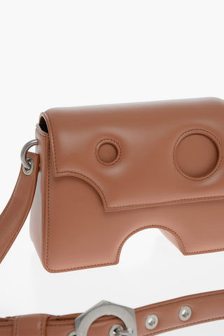 Cut Out Leather BURROW Shoulder Bag