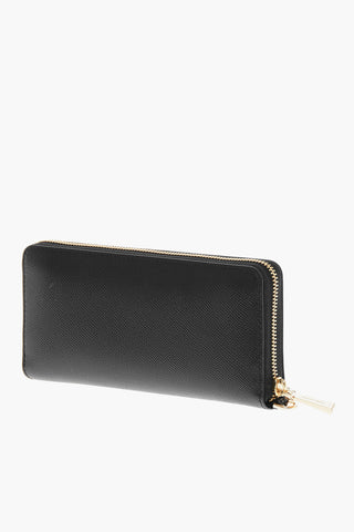 Portafogli JET SET in Pelle Martellata con Zip