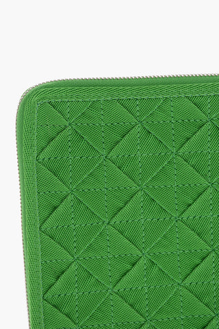 Intreccio-woven TRAVEL Briefcase with Leather Internal Comparments
