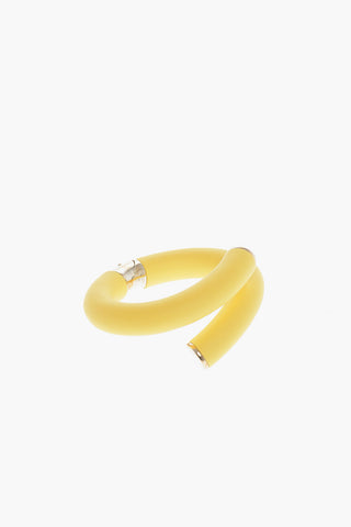 Bracciale CUFF a Spirale in Pvc e Argento