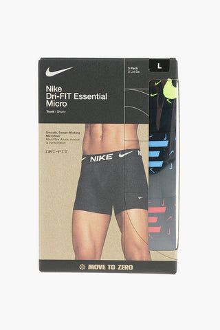 Set 3 Paia di Boxer DRI-FIT con Elastico Alla Vita Logato