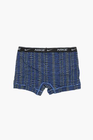 3팩 박서 DRI-FIT 로고 허리밴드