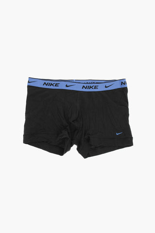 3팩 박서 DRI-FIT 로고 허리밴드