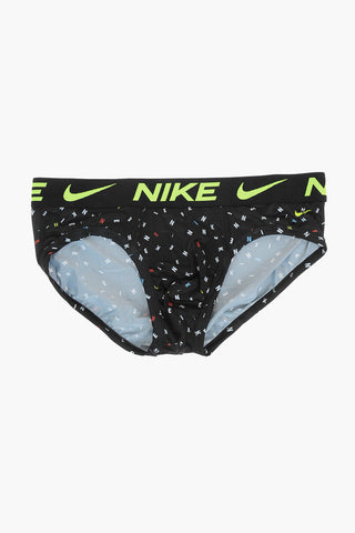 logoed Drawstring Waist DRI-FIT 3 Pairs of Brief Set
