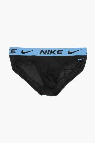 logoed Drawstring Waist DRI-FIT 3 Pairs of Brief Set
