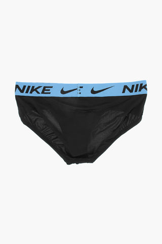 logoed Drawstring Waist DRI-FIT 3 Pairs of Brief Set