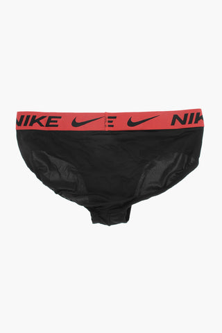 logoed Drawstring Waist DRI-FIT 3 Pairs of Brief Set