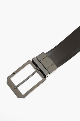 Cintura in Pelle con Fibbia in Metallo
