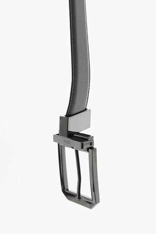 Cintura in Pelle con Fibbia in Metallo