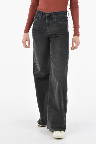 Corduroy D-AKEMI Flared Pants 31cm L.32