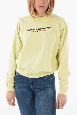 RED TAG Embossed Logo F-REGGY-IND Crew-Neck Sweatshirt