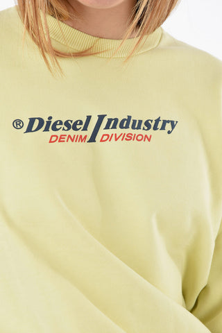 RED TAG Embossed Logo F-REGGY-IND Crew-Neck Sweatshirt
