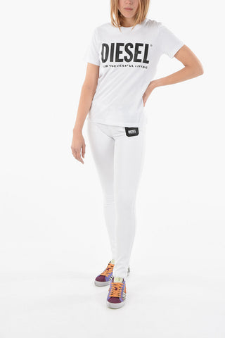 Solid Color T-SILY T-Shirt with Contrasting Print