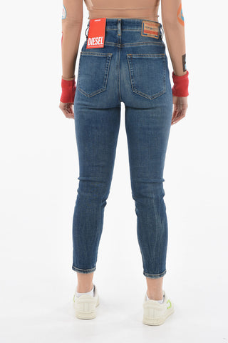 High Waist 1984 SLANDY Skinny Fit Jeans 12cm