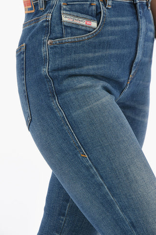 High Waist 1984 SLANDY Skinny Fit Jeans 12cm