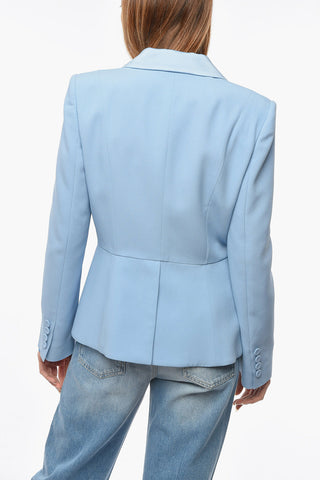 Blazer Slim Fit con Rever in Satin