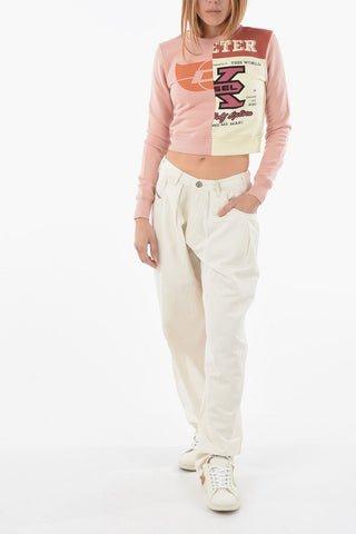 Single-Pleat Flax and Cotton P-CONCIAS Pants