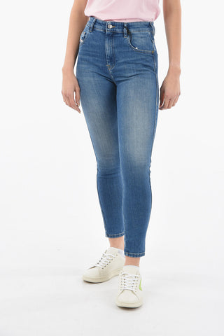 High Waist D-SLANDY Skinny Fit Jeans 13cm L32