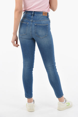 High Waist D-SLANDY Skinny Fit Jeans 13cm L32