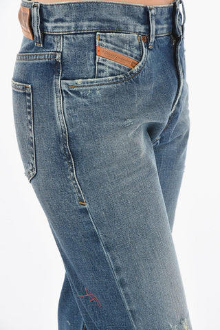 Mid Waist D-AIR Boyfriend Jeans 20cm L30
