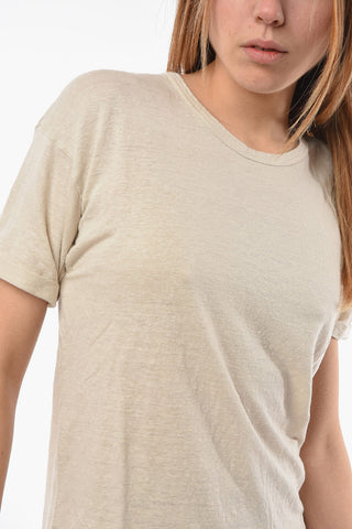 ETOILE Linen KOLDI T-shirt with Crew-neck