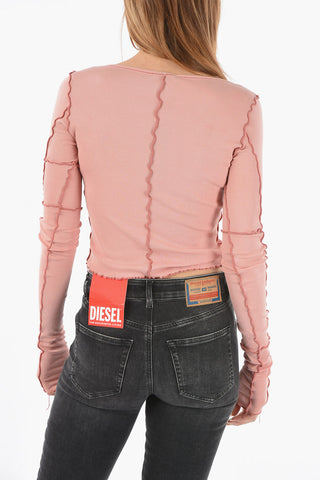 Ribbed Slim Fit Cropped Top