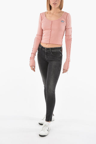 Ribbed Slim Fit Cropped Top