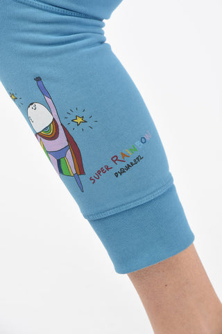 Brushed Cotton SUPER RAINBOW Joggers