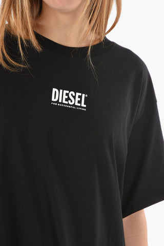 Short Sleeve Crew-neck D-BOWI Tee Dress