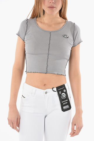 Ribbed Slim Fit Cropped Top