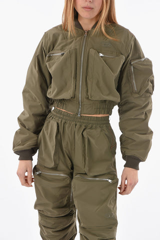 Maxi Frontal Pockets G-KHLOE Bomber Jacket