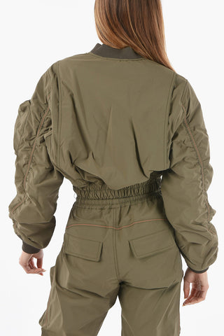 Maxi Frontal Pockets G-KHLOE Bomber Jacket