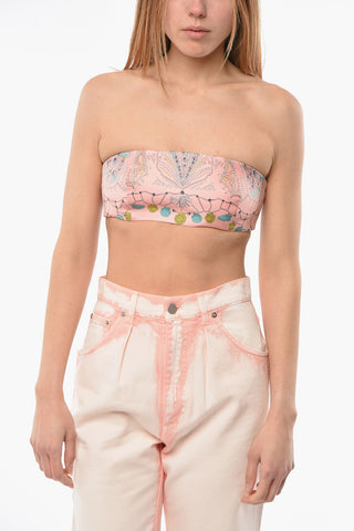 Crop Top BANDEAU in Seta
