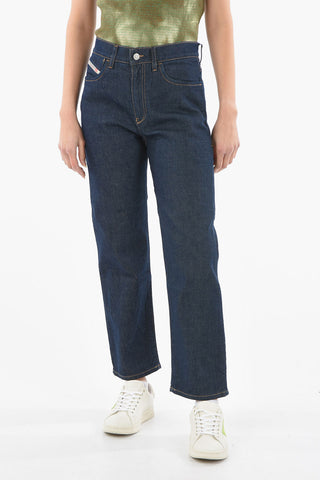 Dark Wash D-AIR Jeans with Visible Stitching 18cm L.32