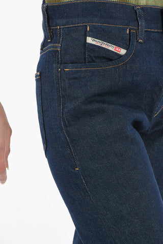 Dark Wash D-AIR Jeans with Visible Stitching 18cm L.32