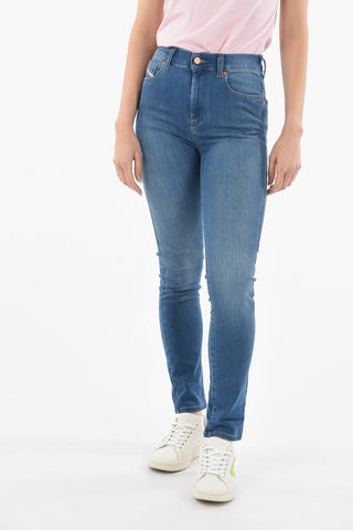 high waist D-ROISIN-HIGH super skinny fit jeans L.32