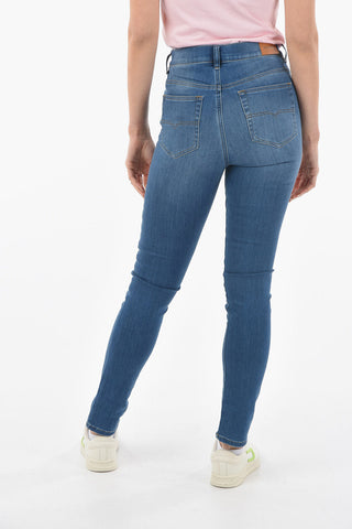 high waist D-ROISIN-HIGH super skinny fit jeans L.32