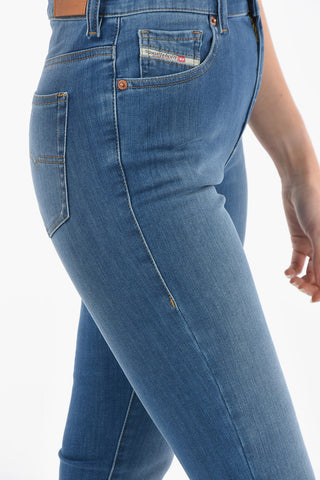 high waist D-ROISIN-HIGH super skinny fit jeans L.32