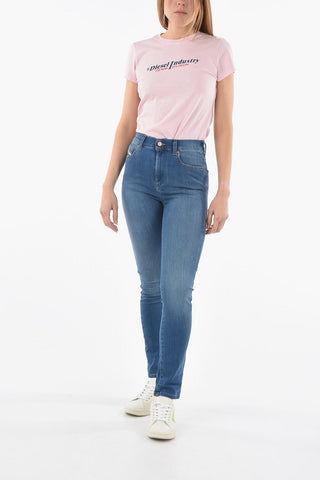 high waist D-ROISIN-HIGH super skinny fit jeans L.32