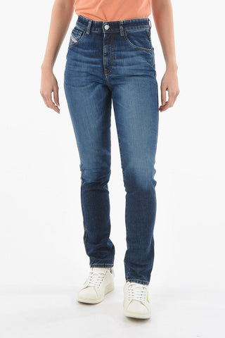 RED TAG Dark Washed High-Waist Slim Fit Jeans