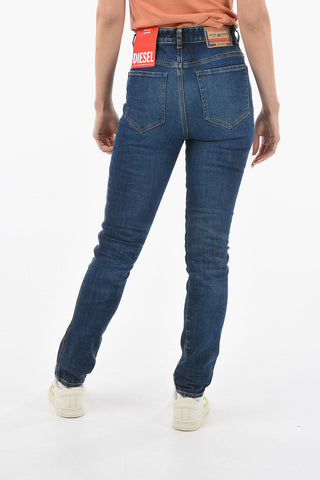 RED TAG Dark Washed High-Waist Slim Fit Jeans