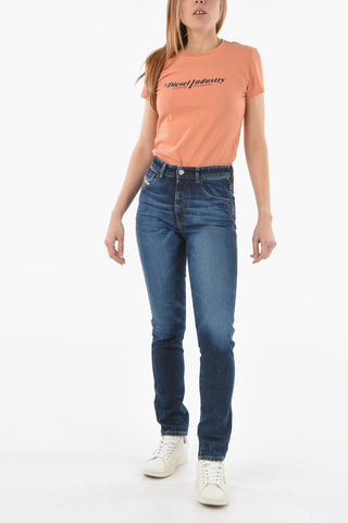 RED TAG Dark Washed High-Waist Slim Fit Jeans