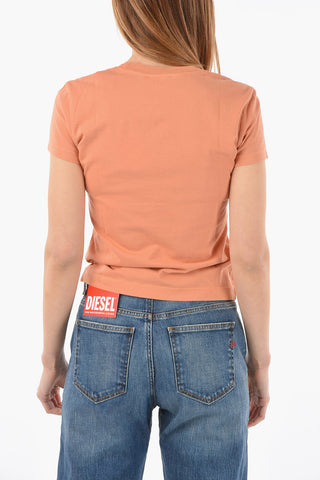 RED TAG Embossed Logo T-SLI-IND Crew-Neck T-shirt