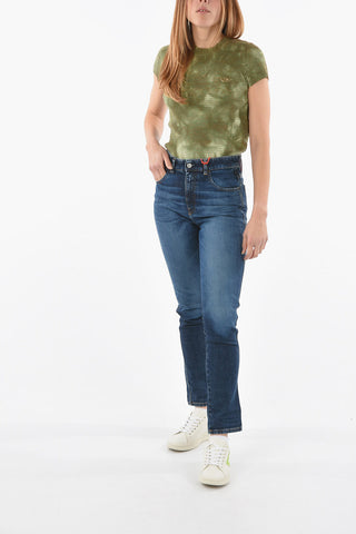 RED TAG Dark Washed High-Waist Slim Fit Jeans 15cm L30