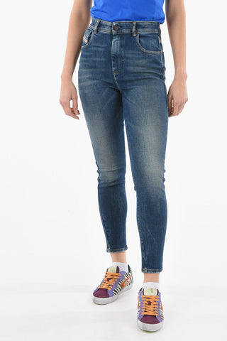 High Waist Super Skinny Fit SLANDY Jeans 12cm L.32