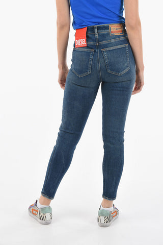 High Waist Super Skinny Fit SLANDY Jeans 12cm L.32